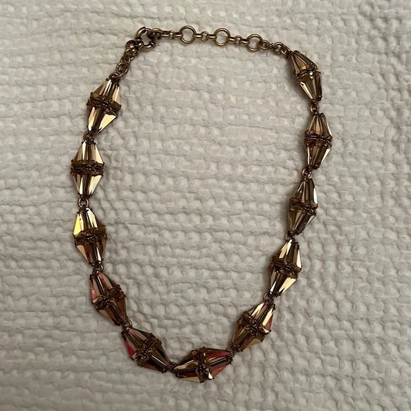 J. Crew Jewelry - jcrew pink stone necklace